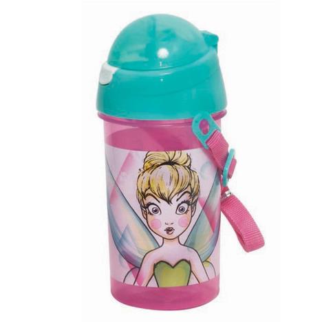 Disney Tinkerbell 500ml Flip Top Drinks Bottle with Strap £3.49